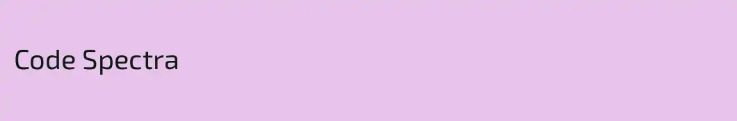 Code Spectra